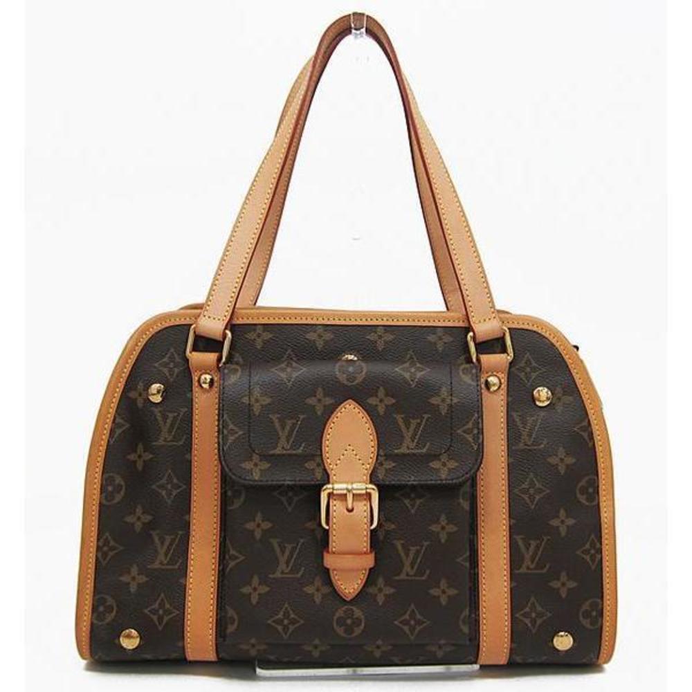 Louis Vuitton Sac Monogram PM Dog Carry Bag Baxter